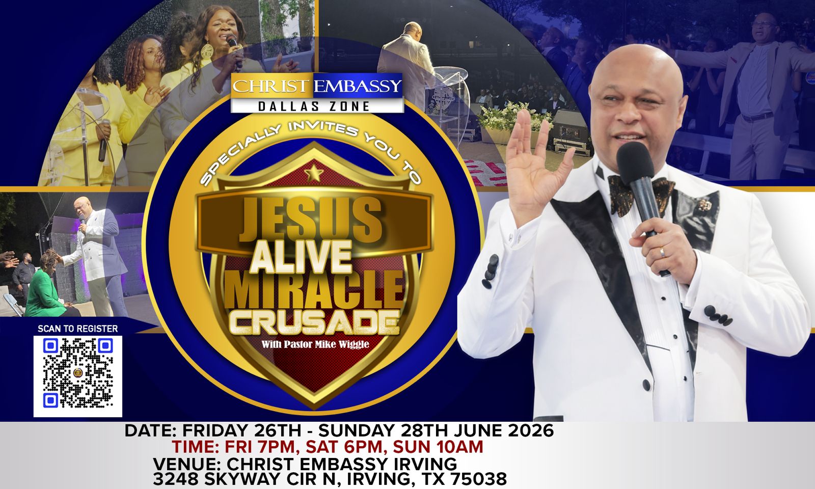 JESUS ALIVE MIRACLE CRUSADE